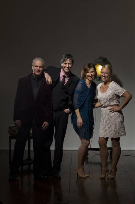 Andrew Piper, Nick Begbie, Naomi Crellin and Sally Cameron will perform as The Idea of North at St Brigid's Catholic Church on August 14. The group will also hold workshops and concerts for Dubbo school students. 						                 Photo: CONTRIBUTED
