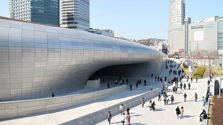 Dongdaemun Design Plaza, Seoul. Photo: Joon Shin