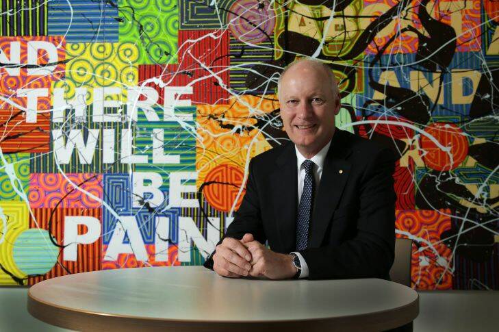 Richard Goyder , Wesfarmers managing director and chief executive, photographed at Wesfarmers head office at announcement of full year results, Perth, WA, on 20th August 2015; Photographed by Philip Gostelow Photo: Philip Gostelow