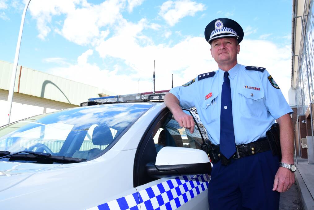 Inspector Peter McMenamin has taken over as the Dubbo-based traffic and highway patrol boss for western NSW. 	       						       Photo: BELINDA SOOLE