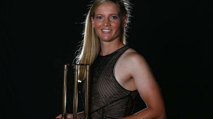 Accolades: Meg Lanning has been named the best female player in both Australia and wordwide.. Photo: Robert Cianflone