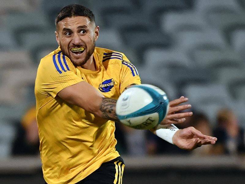 TJ Perenara has scored twice to lead the Hurricanes to victory over the Chiefs. (Mick Tsikas/AAP PHOTOS)