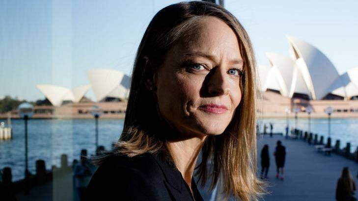 Jodie Foster ... in Sydney for the premiere of the thriller <i>Money Monster</i>. Photo: Edwina Pickles