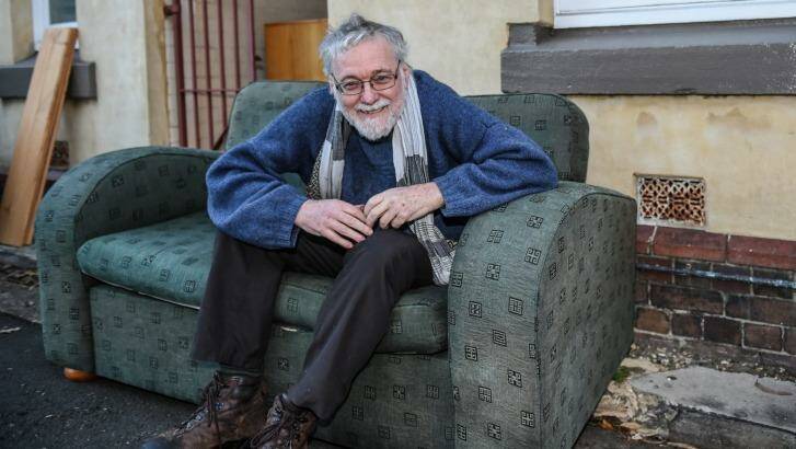 Garry McDougall is selling his house after 29 years in Balmain. Photo: Brendan Esposito