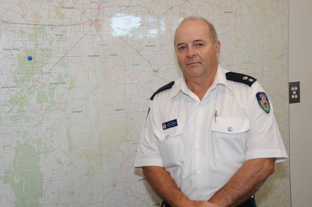 NSW Rural Fire Service Orana team manager Superintendent Lyndon Wieland said despite the cooler weather in Dubbo, fires could still occur. Photo: FILE