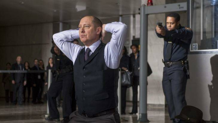 Left out ... James Spader as 'Red' Raymond Reddington in 'The Blacklist'. Photo: Channel Seven