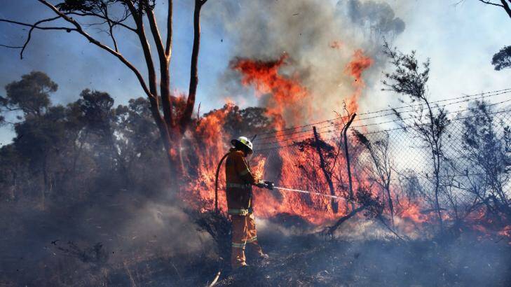 Castlereagh on Thursday: Another early fire season is expected. Photo: Nick Moir
