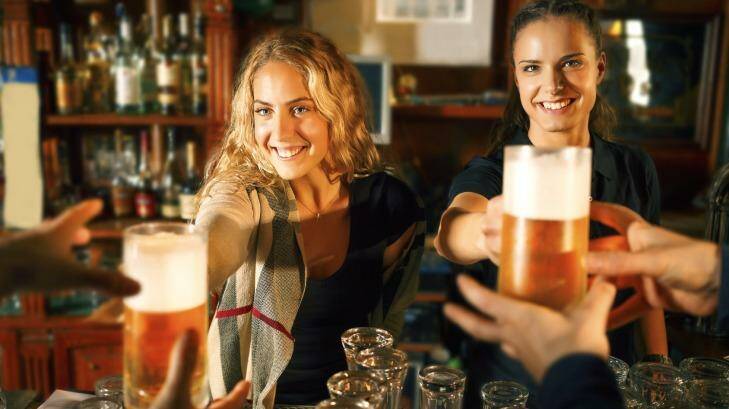 The pub experience: Nothing is more exciting than finding out for yourself that a place is just like everyone said it would be. Photo: iStock