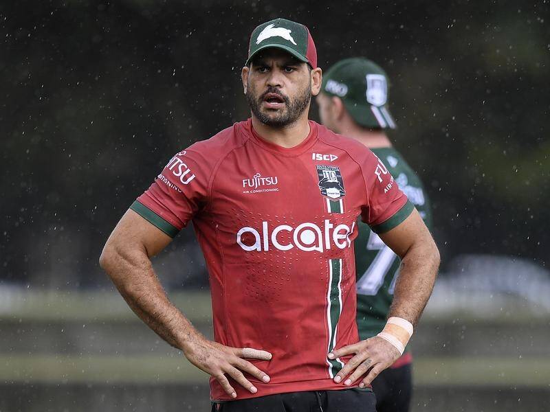 Souths say Greg Inglis remains in good spirits despite being racially abused in Penrith.