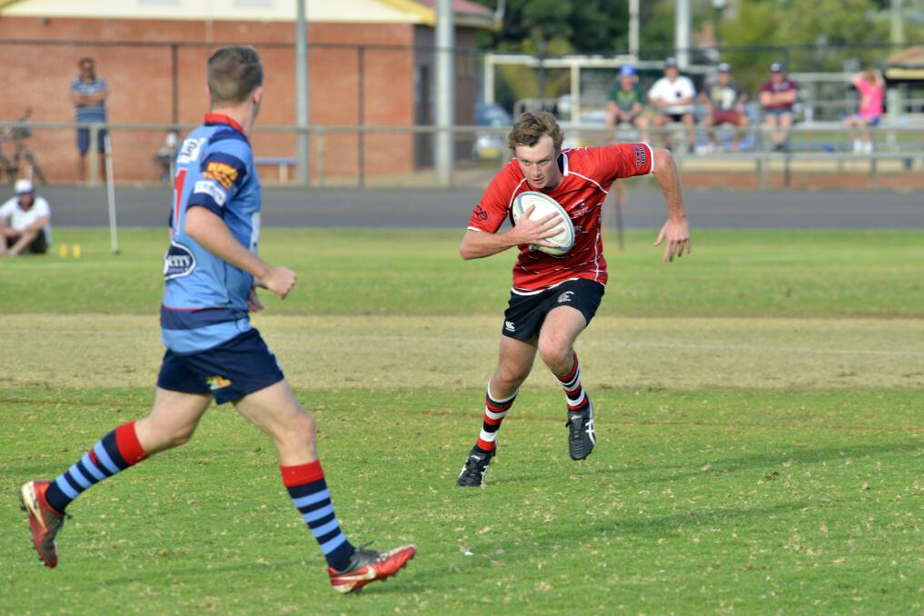Billy Browing and the Narromine Gorillas meet the winless Bathurst Bulldogs this weekend.  
Photo: BROOK KELLEHEAR-SMITH