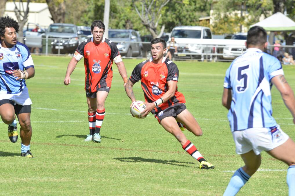 Colby Pellow is one of two Dubbo CYMS players to be named in the Western Division side to face Southern Division on May 21.  
Photo: BROOK KELLEHEAR-SMITH