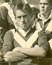 above: The under 16s Wallerawang rugby league team. 
INSET: Steve Coles aged 16. 
 
Photo: CONTRIBUTED