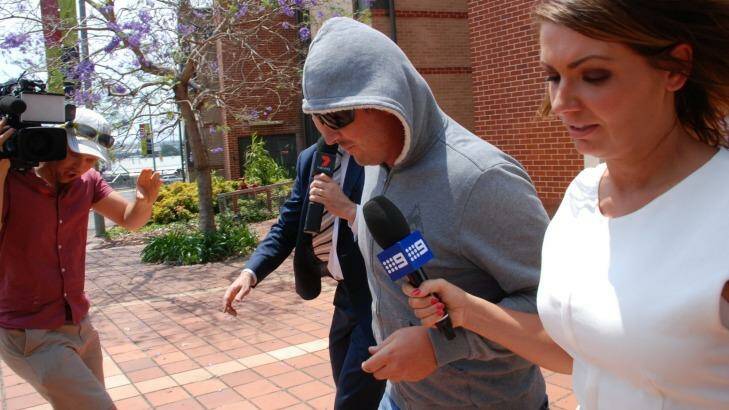 Jesse George, pictured at Campbelltown Courthouse, was fined and put on a good behaviour bond. Photo: Angela Thompson