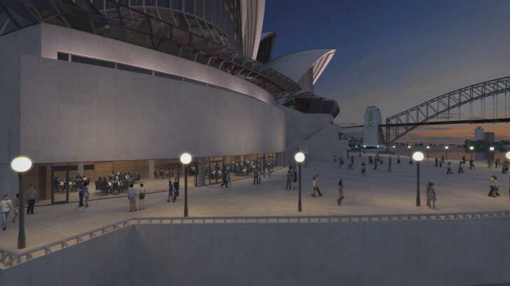 The Sydney Opera House upgrade will be part of the $600 million the Baird government has promised to spend on the arts.