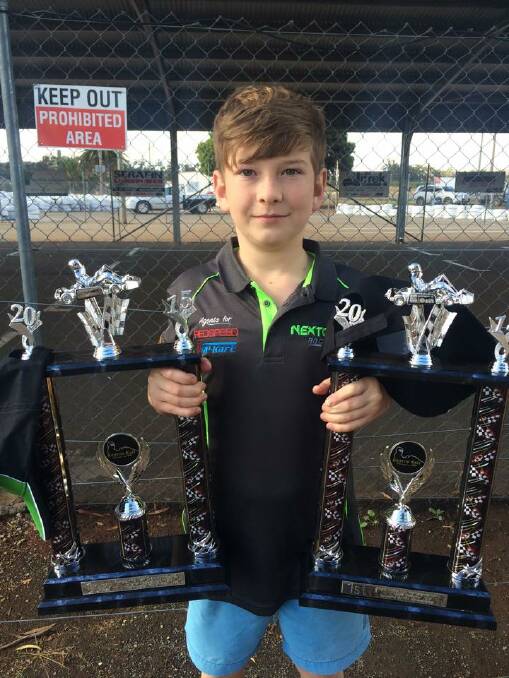 Tyler Everingham claimed victory in the junior clubman and junior national light divisions of the opening round of the NSW State Championships at Griffith. 			      Photo: CONTRIBUTED
