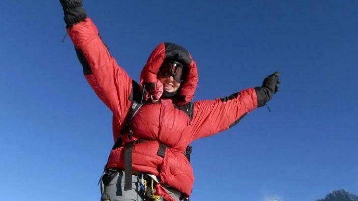 Dr Maria Strydom died as she climbed down Mount Everest.  Photo: Monash University