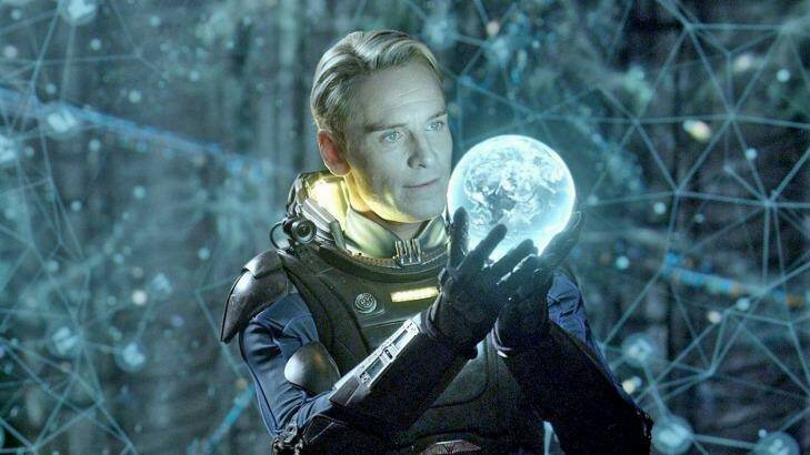 Michael Fassbender in Scott's upcoming Alien: Covenant. Photo: Darbs Darby (Andrew Darby)