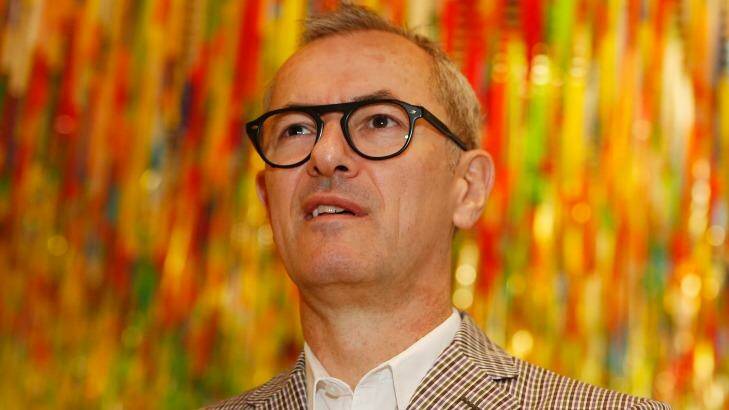 Not me: Michael Brand, director of the Art Gallery of NSW, says he is not going anywhere. Photo: Daniel Munoz