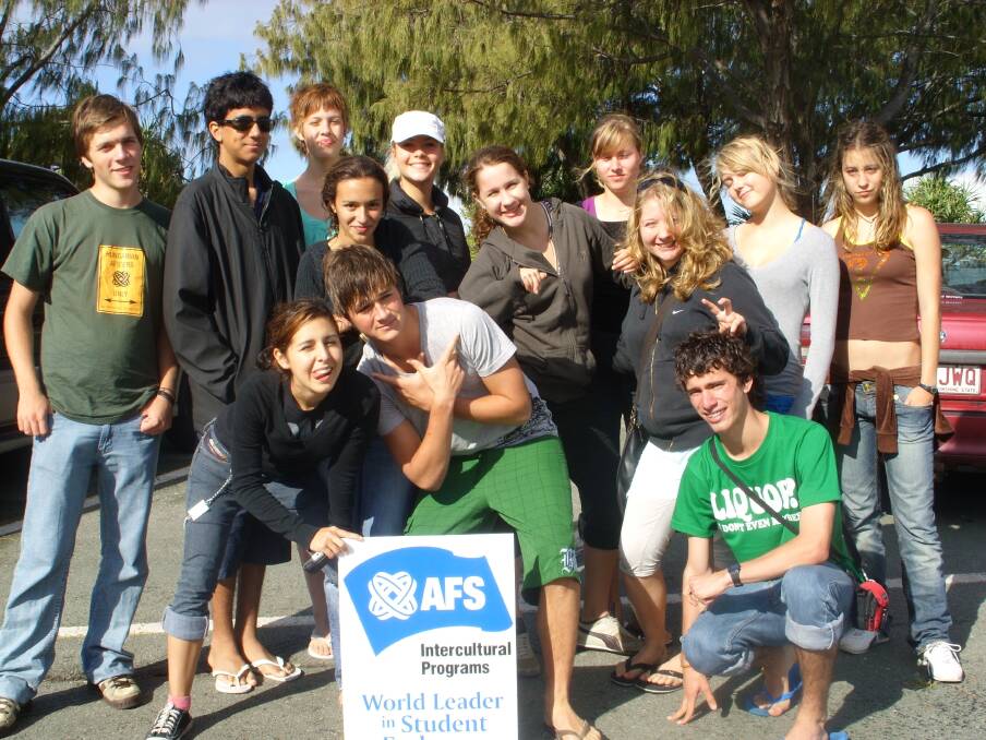 Generic photo of students on exchange in Australia.