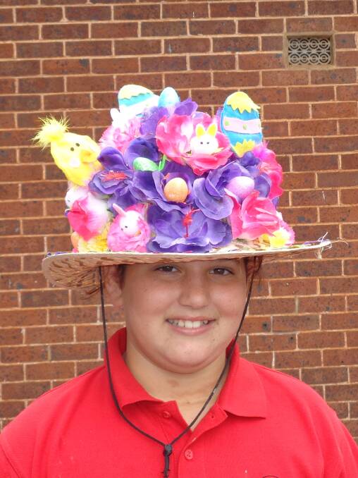 WONGARBON PUBLIC SCHOOL EASTER HAT PARADE: Bobby Lucca. Photo Contributed