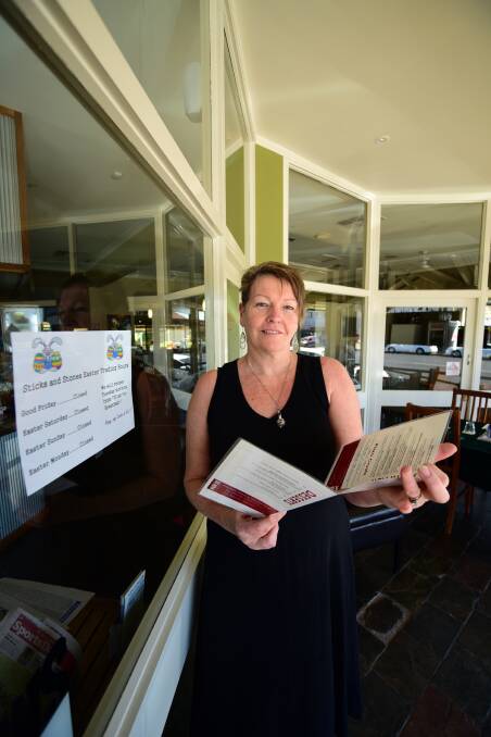 Sticks and Stones owner Glenys Hubbard said they can't afford to open this Easter long weekend.