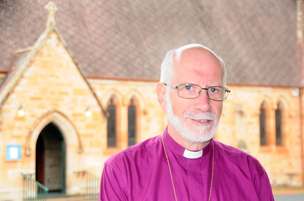 Bishop of the Anglican Diocese of Bathurst Ian Palmer at Holy Trinity Church in Dubbo for a clergy conference. 
Photo: FAYE WHEELER