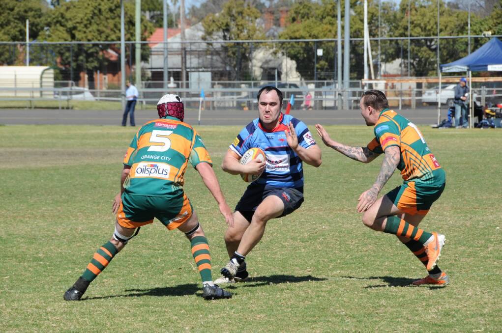 Colt Tairua was strong in both attack and defence during the Dubbo Roos win on Saturday. 	Photo: Belinda Soole