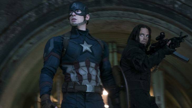 A movie with more rounded characters ... Captain America and the Winter Soldier in <i>Captain America: Civil War</i>.