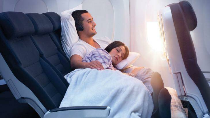 Air New Zealand's Skycouch.