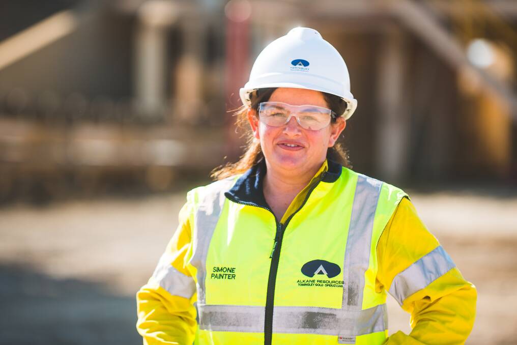 Processing manager at Alkane Resources' Tomingley Gold Operations Simone Painter is representing NSW at the 2015 Women in Resources National Awards hosted by the Australasian Institute of Mining and Metallurgy.  		       					        Photo: Contributed