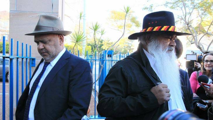 Indigenous leaders Noel Pearson and Pat Dodson have agreed to throw their unqualified support behind whatever model emerges from Indigenous conferences. Photo: Peter Rae