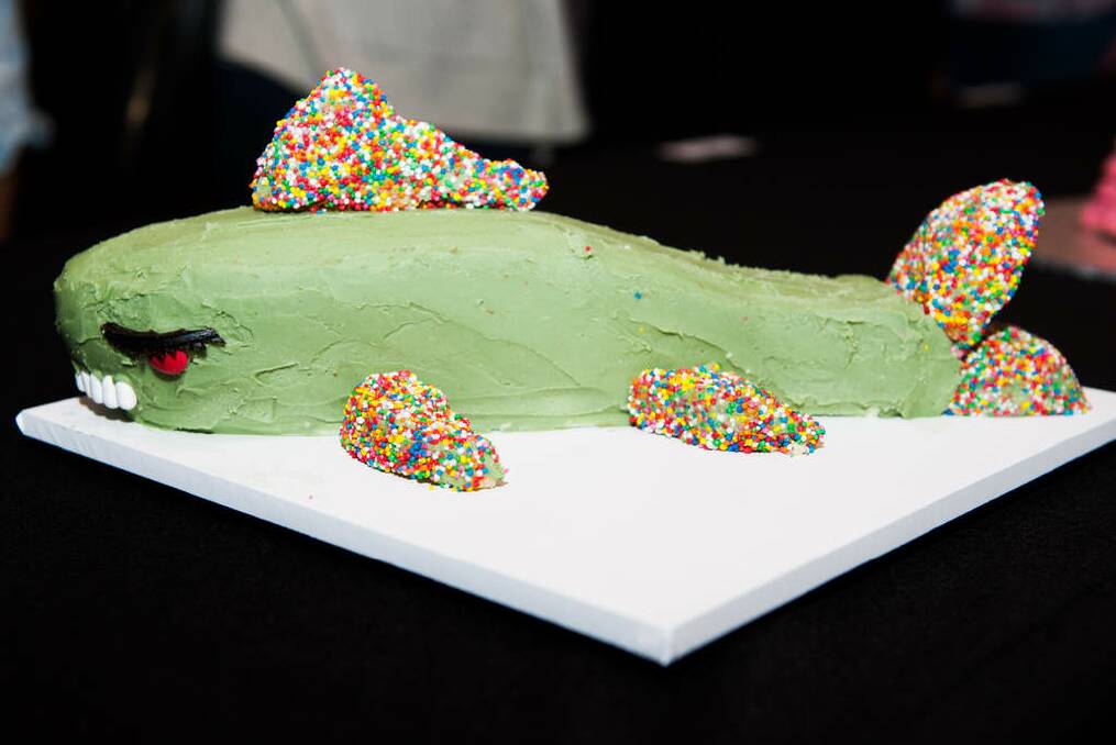 This shark cake won the 'Most Closely Resembling the Original' category. Photo: Elesa Kurtz