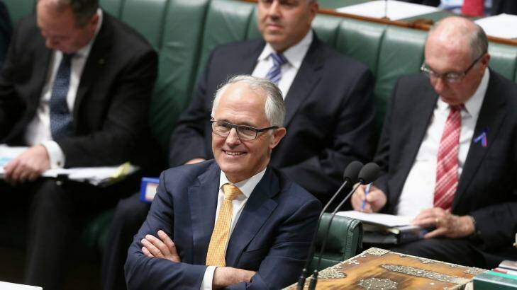 Prime Minister Malcolm Turnbull  Photo: Alex Ellinghausen
