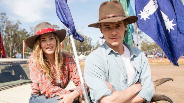 Morgan Griffin and Xavier Samuel take the lead roles. Photo: Sony Pictures