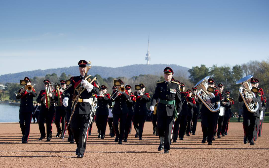 The Band of the Royal Military College Duntroon will perform at Dubbo RSL Memorial Club on Saturday, May 6. 	Photo: CONTRIBUTED