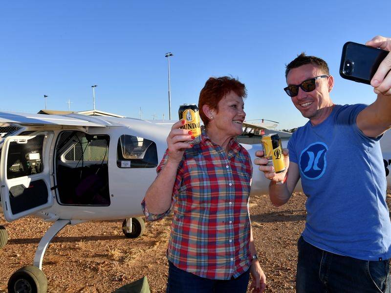 Pauline Hanson has revealed her party was given over $30,000 worth of free flights in a small plane.