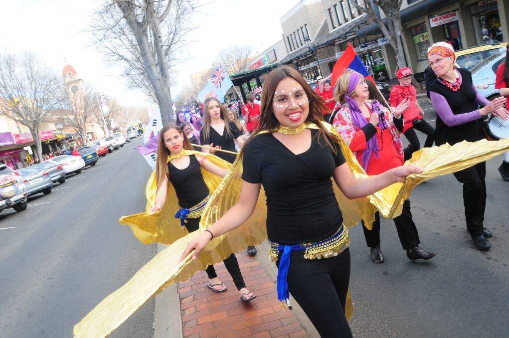 The Dubbo Multicultural Parade kicks off at 2pm on Saturday. 
 
											      Photo: LOUISE DONGES