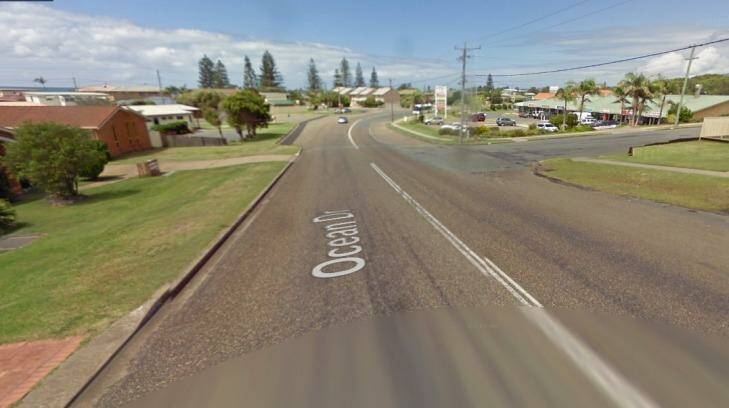 Ocean Drive, Lake Cathie, close to where the boy was approached. Photo: Google