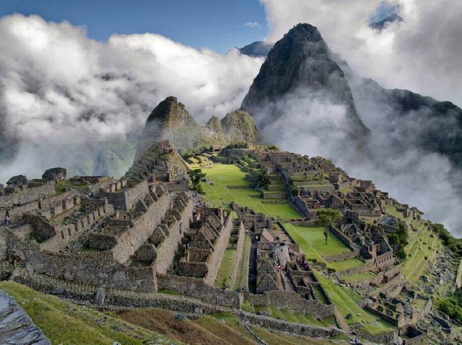 Machu Picchu, Peru: These Incan ruins, perched on an Andean mountaintop and surrounded by steep green slopes, rushing rivers in the valley below, won't disappoint. Photo: iStock