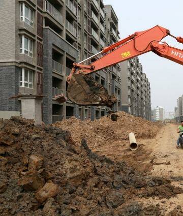 China's housing sector accounts for a quarter of the country's steel demand.