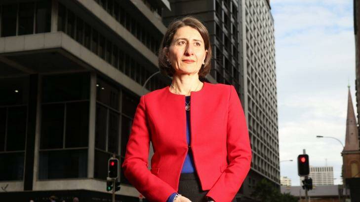 "We're doing everything we can for first home buyers": NSW Treasurer Gladys Berejiklian Photo: Louise Kennerley
