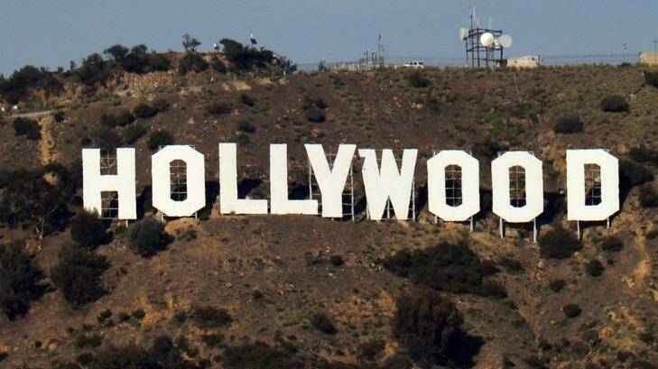 The Hollywood sign in California is an American cultural icon.