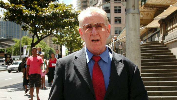 Brian Spillane leaves Sydney's Downing Centre courthouse in 2009. Photo: Kate Geraghty