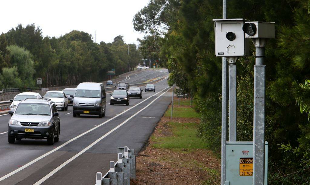 NSW is to remove 10 speed cameras. Photo: Kirk Gilmour