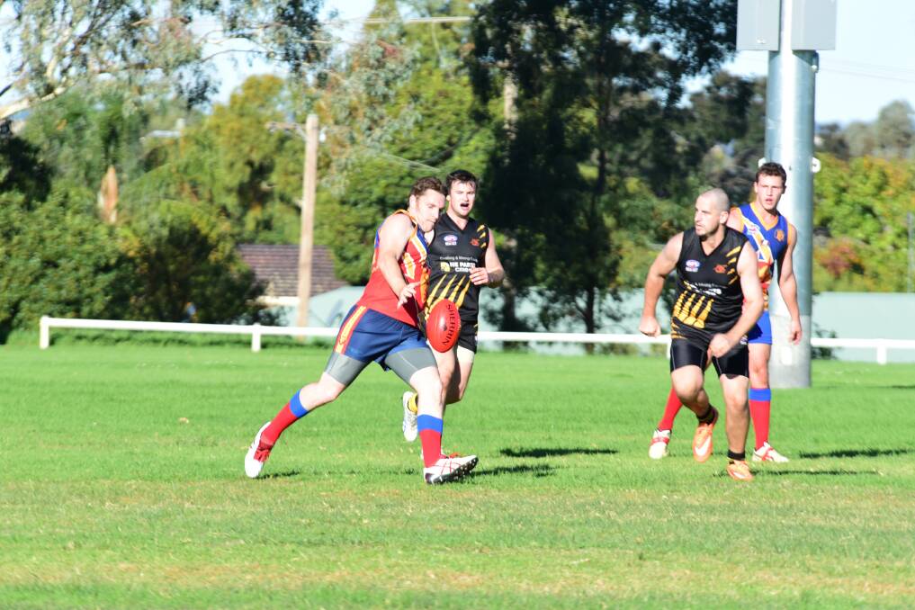 Dubbo Demons president Arend Boog will play his final match for the club on Saturday. 			        Photo: BROOK KELLEHEAR-SMITH