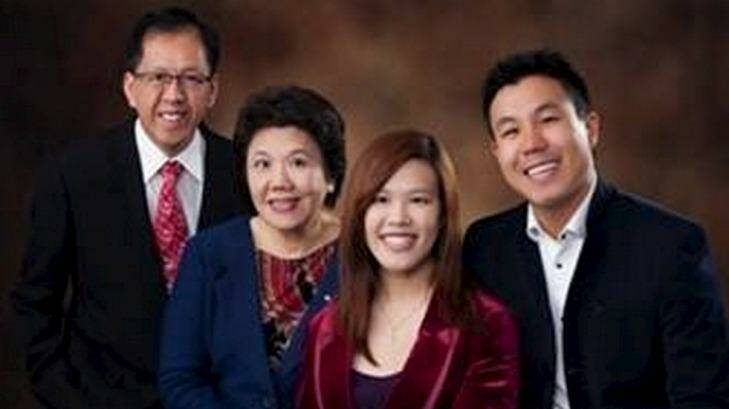 Victim Curtis Cheng and his family. Photo: Supplied