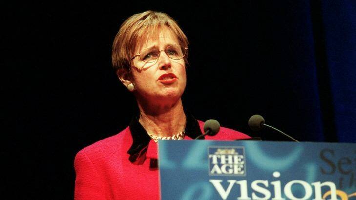 Wendy Craik, the new chair of the Climate Change Authority, when she was head of the National Farmers Federation in 2000. Photo: Michael Clayton Jones