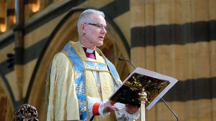 Melbourne Anglican archbishop Philip Freier believes the eradication of modern slavery needs to be a national priority.   Photo: Luis Enrique Ascui