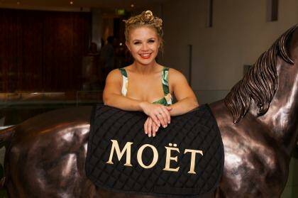 Emma Freedman at a Melbourne Cup after party at Circa in St Kilda.