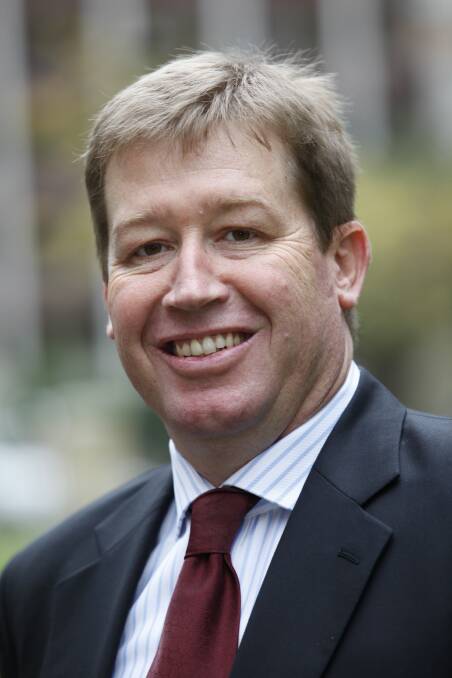 NSW minister of racing Troy Grant.